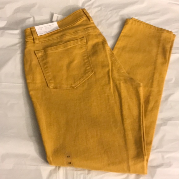mustard coloured jeans ladies